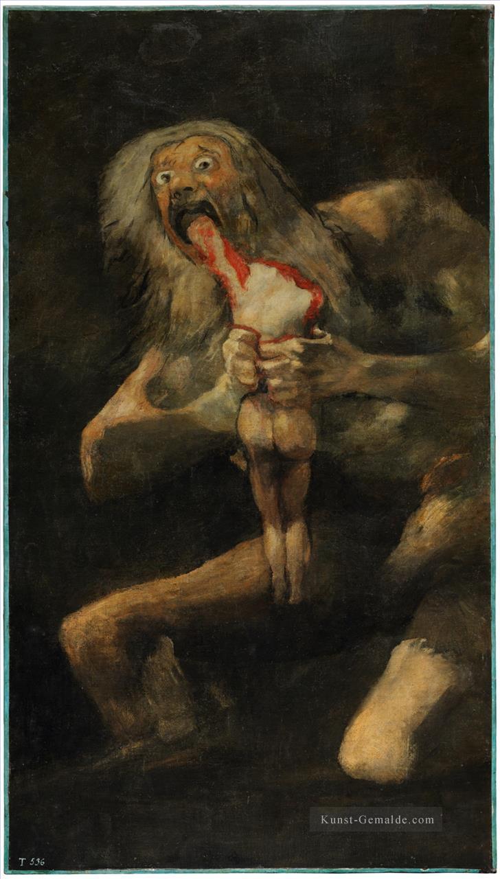 Saturn verschlingt seinen Sohn Francisco de Goya Ölgemälde